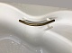 BellSan Акриловая ванна Индиго 168x110 L с гидромассажем с ручками белая/бронза – картинка-7
